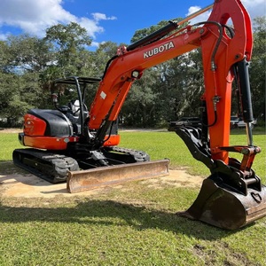 จัดส่งเร็วสำหรับ Kubota KX057-4รถขุดขนาดเล็ก5.5ton รถขุดเหมืองแร่เครื่องขุดดินเครื่องยนต์ญี่ปุ่นทำติดตามสำหรับ Kubota รถขุดขนาดเล็ก - Product Image 3