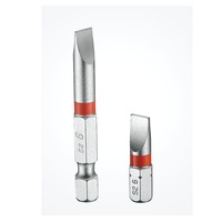 Embouts chromés de haute qualité en acier S2, 1/4 " x 25 mm, dimensions personnalisables OEM, emballage en boîte rigide