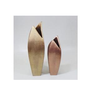 Vase à fleurs en métal, Style tendance, Design moderne, Vase de finition coloré, parfait pour le côté du lit de mariage, vente en gros - Product Image 1