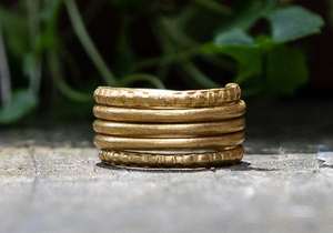 Anillo de sello de Latón chapado en oro de 18 quilates de alta calidad minimalista de moda con diseño geométrico anillos de moda joyería para anillos de mujer - Product Image 3