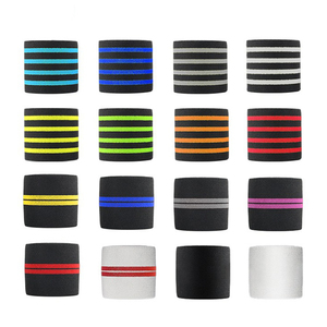 Néoprène d'haltérophilie de haute qualité unisexe avec logo personnalisé enveloppes de genou d'haltérophilie de couleur personnalisée pour une utilisation sécuritaire de remise en forme - Product Image 5