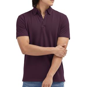 เสื้อเชิ้ตผู้ชายแบบถัก คอปกคลาสสิก แขนสั้น ผ้าฝ้าย ไซส์ใหญ่ สำหรับชุดยูนิฟอร์มสำนักงาน รับทำแบรนด์ตามสั่ง ขายส่ง ส่งออก - Product Image 2