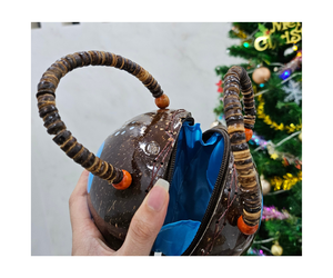 กระเป๋าผู้หญิงกะลามะพร้าวที่ไม่เหมือนใคร - Product Image 5