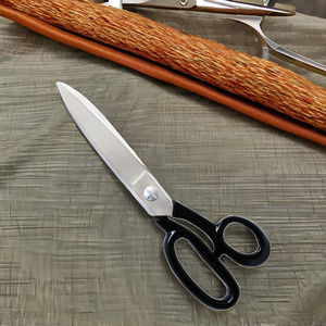 Ciseaux de couture industriels en acier inoxydable neufs, ciseaux de tailleur dentelés, ciseaux à broder Stahlmann Pro - Product Image 2