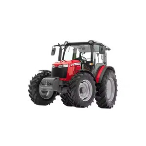 Tractor agrícola Massey Ferguson 140HP de tracción total con engranaje delantero, cojinete de motor y bomba incluidos - Product Image 5