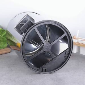 <span class=keywords><strong>Pattumiera</strong></span> in Metallo con Pedale in Acciaio Inox, Bidone per <span class=keywords><strong>Bagno</strong></span>, Cucina, Ufficio, Forma Rotonda - Product Image 5