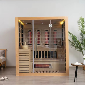 Full Spectrum Infrared <strong>Sauna</strong> and Steam <strong>Sauna</strong> Combined Hybrid <strong>Sauna</strong> Room for Homeuse - Product Image 5