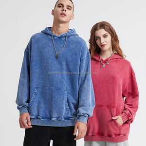 420กรัม GSM เสื้อฮู้ดแบบสวมหัวสำหรับผู้ชายและผู้หญิงเสื้อขนแกะเปิดไหล่ตกไซส์ใหญ่พิเศษโลโก้ตามสั่ง - Product Image 3