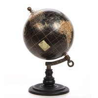 Support en bois et marbre, Globe du monde en métal, pour bureau, Globe de décoration de Style moderne, pour la maison, cadeau de noël