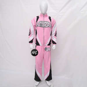 Venta al por mayor de ropa de calle de impresión digital de gran tamaño de alta calidad sudadera a juego fabricante de chándales transpirables - Product Image 5