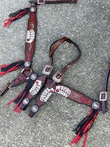 ที่คาดผมหนังจระเข้ที่ทันสมัยและชุดหมุดสีแดงที่มีสีอินเทรนด์เหมาะสำหรับการแสดงในราคาที่ดีที่สุด - Product Image 4