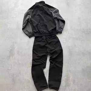 OEM Coupe-Vent Survêtement Léger Imperméable Veste et Pantalon Ensemble Streetwear Mode Gym Sportswear Outfit - Product Image 4