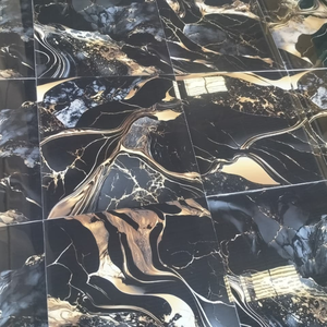 Baldosas para suelo de 60x60 cm, porcelana vitrificada de alto brillo, GVT PGVT, acabado espejo, para salón y dormitorio de lujo, 600 MM X 600 MM - Product Image 2