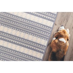 Alfombra Vintage de Algodón 100% Netline Home, Alfombra Lavable Antideslizante con Detalles de Cuentas para Sala de Estar - Product Image 3