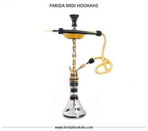 Hookahs Shisha Premium de latón medio, conjunto completo con accesorios - Product Image 2