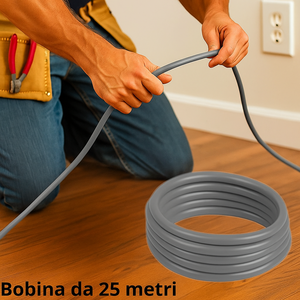 Grigio FG16or16 cavo elettrico sezione butilica multipolare 3x2.5mm 25 metri - Product Image 3