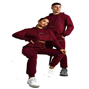 Super Design 400 Gsm Survêtement Homme Peinture Vintage Personnalisée Empilés Flare Lavage à l'Acide Surdimensionné Survêtement Vintage - Product Image 2