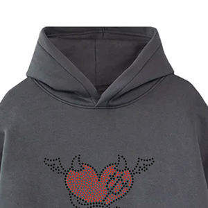 Nouvelle mode Hommes Strass Hoodies tissu durable Offre Spéciale top tendance pas cher taux Strass hommes sweats à capuche de haute qualité - Product Image 2