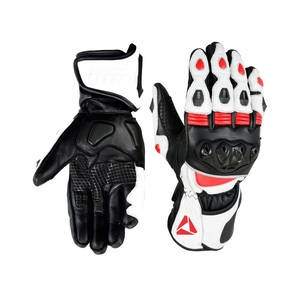 Gants de protection toutes saisons en cuir de moto de haute qualité - Product Image 1