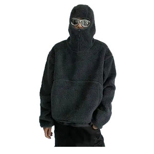 Vente en gros de sweats à capuche pour hommes, coupe ample, motif à carreaux, doublure en sherpa, personnalisation complète, tissu de qualité supérieure, fabriqué au Pakistan - Product Image 1
