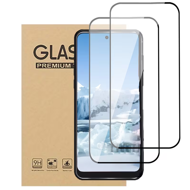 Phone Screen Protector, Tempered Glass HD Clear, 9H Hardness Full Coverage,  Screen Protector Applicator