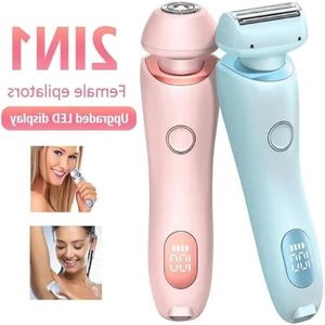 Afeitadora Eléctrica Rosa Best Glide para Mujer, Portátil 2 en 1, Afeitadora Suave IPX7 Resistente al Agua para Zonas Sensibles - Uso en Cuerpo y Bikini - Product Image 1