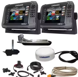 Bestseller: Lowrance HDS-12 Carbon Imaging, Trasduttore 3-in-1 da Montaggio su Specchio di Poppa, Garanzia di 3 Anni, Audio Surround - Product Image 1