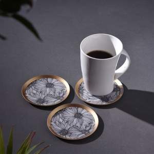 Hot Selling Natural Wooden Coaster for Home & Kitchen Tabletop <b>Tea</b> <b>Coffee</b> Water <b>Coffee</b> <b>Sugar</b> <b>Tea</b> Holder Packed in Carton - Product Image 6