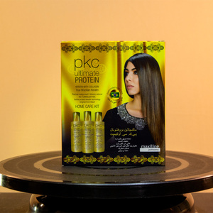 Kit de Cuidado Capilar con Proteína Ultimate PKC Brasileño, 140 ml, Aceite Capilar con Fibra Resistente, Hidratante y Refrescante, Proteína Maxiline - Product Image 4