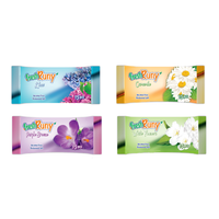 Lingettes intimes Freshruny 20 pièces 180x180mm Parfum floral Certifié ISO Matériel non tissé Haute qualité Pratique Adulte