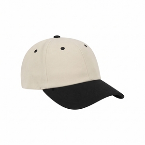 Casquette Snapback Brodé 6 Panneaux Beige Noir Toile Respirante/Imperméable Vente en Gros Logo Personnalisé Haute Qualité OEM ODM Faible MOQ - Product Image 2