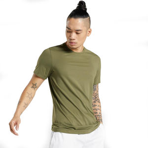 2023 Slim Fit hommes Hip Hop T-Shirt impression numérique personnalisée avec tissu tricoté léger plusieurs couleurs de lettres décontractées - Product Image 4
