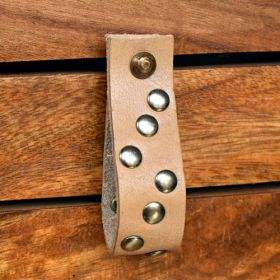 ที่จับหนังวัวขัดเงาแบบดึงตู้สไตล์รักสำหรับตู้เสื้อผ้าห้องครัวตู้เฟอร์นิเจอร์งานฝีมือตามธรรมชาติ - Product Image 2