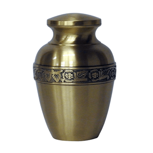 โถโลหะโกศวัสดุทองเหลืองแข็งสำหรับใส่เถ้ากระดูกโถงานศพ3ชุด - Product Image 5