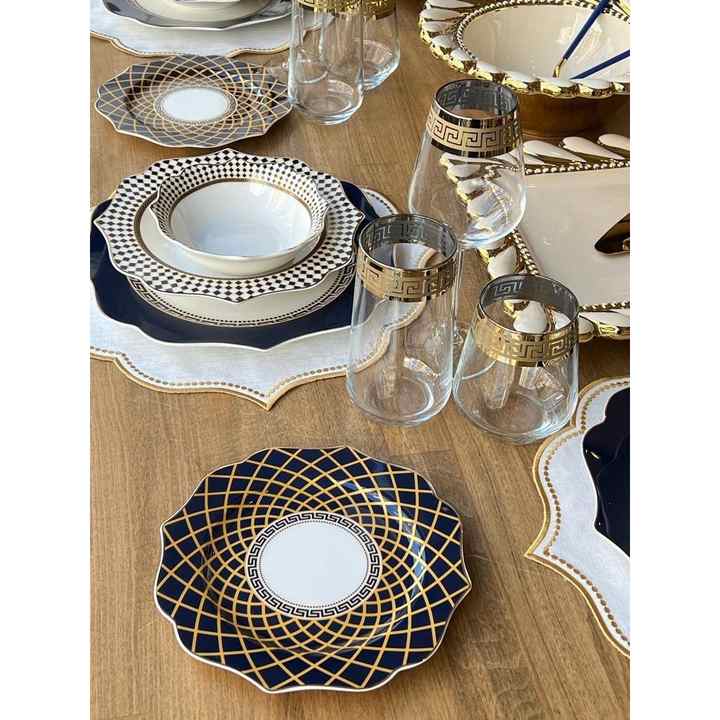 Dining Set Quadro 57 Pieces for 6 Persons