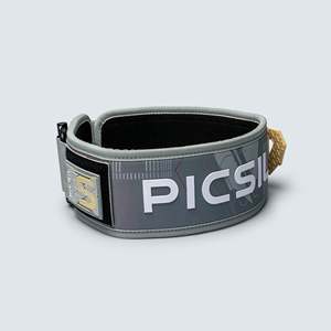 Cinturón Lumbar Picsil con Logotipo Personalizado, Lockpro para Crossfit y Entrenamiento de Levantamiento de Pesas, Diseño Sublimado, Cierre Rápido, Cinturón de Gimnasio de Nailon - Product Image 1