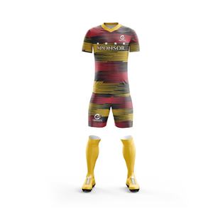 Uniforme de Fútbol de Manga Corta Ligero y Transpirable de Alta Calidad - Colores y Logotipo Personalizables 100% Poliéster - Product Image 5