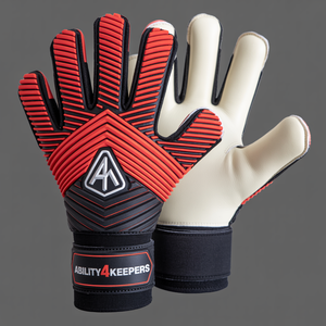 Guantes de portero de alta calidad de cuero duradero impermeable dedo completo correa de muñeca ajustable Unisex para exteriores cómodos - Product Image 1