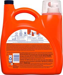 Détergent à lessive liquide Tide Ultra Oxi Boost, 148 fl oz, 105 brassées, détachant avancé, détergent à lessive liquide avec extra - Product Image 6