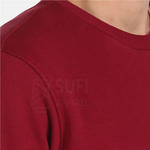 Service OEM Fabriqué en coton 100% de haute qualité, respectueux de l'environnement, à séchage rapide, respirant, sweat-shirt décontracté d'hiver uni pour homme - Product Image 5