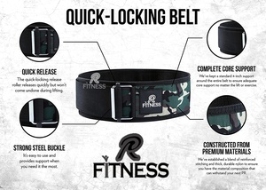 Cinturón de Gimnasio Personalizado de Alta Resistencia para Levantamiento de Pesas con Cierre de Hebilla Transpirable de Neopreno para Entrenamiento de Levantamiento de Pesas Unisex - Product Image 5