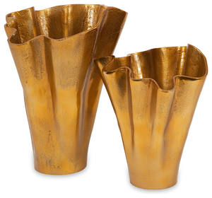 Venta caliente Juego de calidad superior de 2 Florero de mesa de plata para el hogar Decorado Diseño único Florero moderno para la venta - Product Image 5