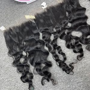 ช่อผมลอนธรรมชาติสำหรับผู้หญิงผมบริสุทธิ์2024 - Product Image 1