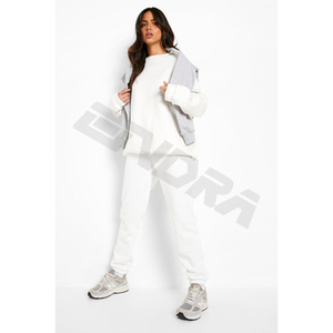 Femmes Vintage formation et Jogging sweat à capuche survêtement survêtement ensemble personnalisé en gros vêtements de sport pour la saison d'hiver - Product Image 3
