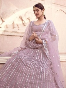 This Year -2024 We Have Curated a Collection Ofbutterfly Mono Net Bridal Chaniya Choli - Product Image 4