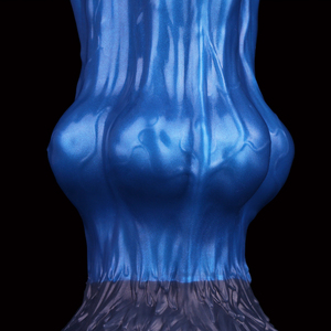 Nouveauté : Dildo anal pour chien/loup, gros plug anal avec ventouse, silicone liquide souple, jouet sexuel pour le jeu anal équestre - Product Image 4