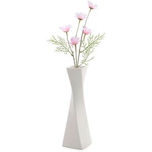Vase de sol en fer blanc personnalisable, vase à fleurs en métal, design élégant et écologique, style côtier pour la maison et le bureau - Product Image 5