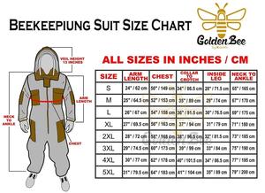 Vente en gros de voile d'escrime à 3 couches costume d'apiculture confortable utilitaire anti-piqûre maille ventilée costume d'abeille en coton - Product Image 6