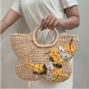 Bolsos de mimbre de jacinto de agua de estilo costero y Verano de alta calidad Producto caliente con gran precio-Caryln 0084935825297 - Product Image 1