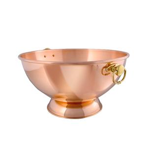 Hotel Restaurant bar <b>cooler</b> Metal Golden Champagne <b>Ice</b> Bowls With base Round Shape Tabletop Wine <b>Cooler</b> Bowls - Product Image 5
